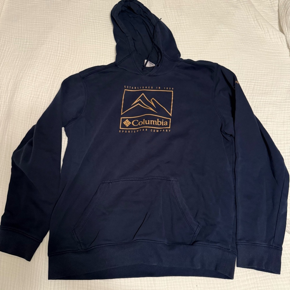 Columbia Navy Hoodie Sweatshirt